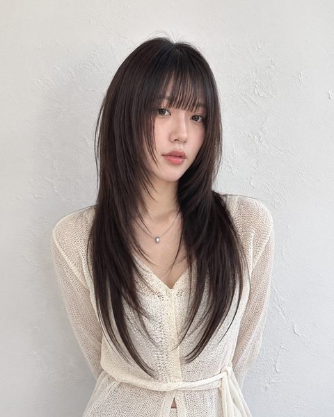 リアンヘア オリュ店 梧柳洞の美容室 ハイレイヤードカット – レディースカット（ナナ スタイリスト）